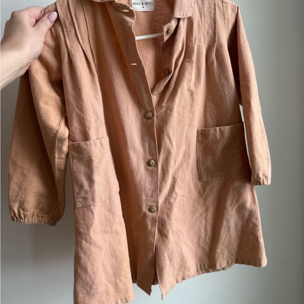 Stylish Tan Utility Jacket for Women